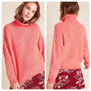 NEW ANTHROPOLOGIE LOTTIE TEXTURED SWEATER small MADE IN ITALY